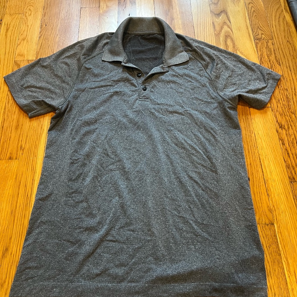 lululemon athletica Charcoal Polo Shirt